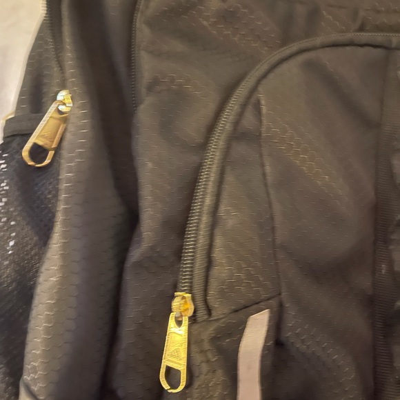 Adidas backpack. Black with gold hardware - Picture 9 of 10
